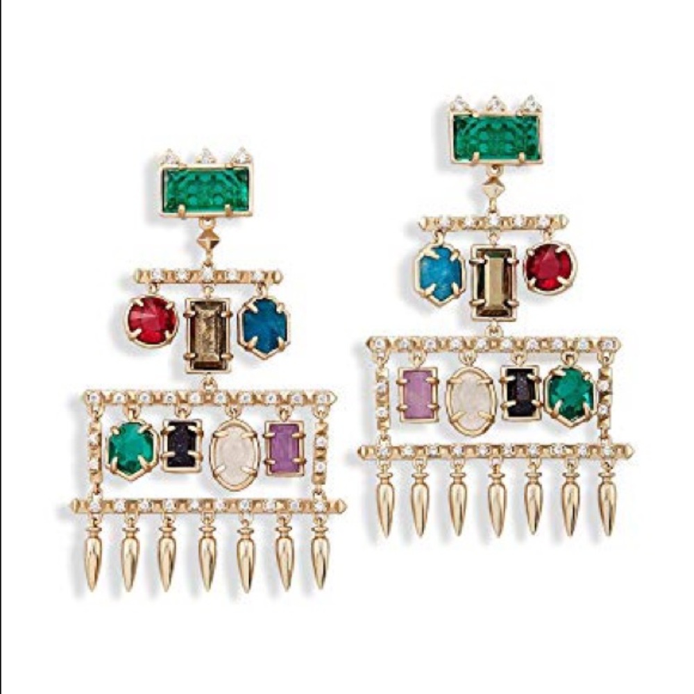 New Kendra Scott Emmylou Statement Earrings